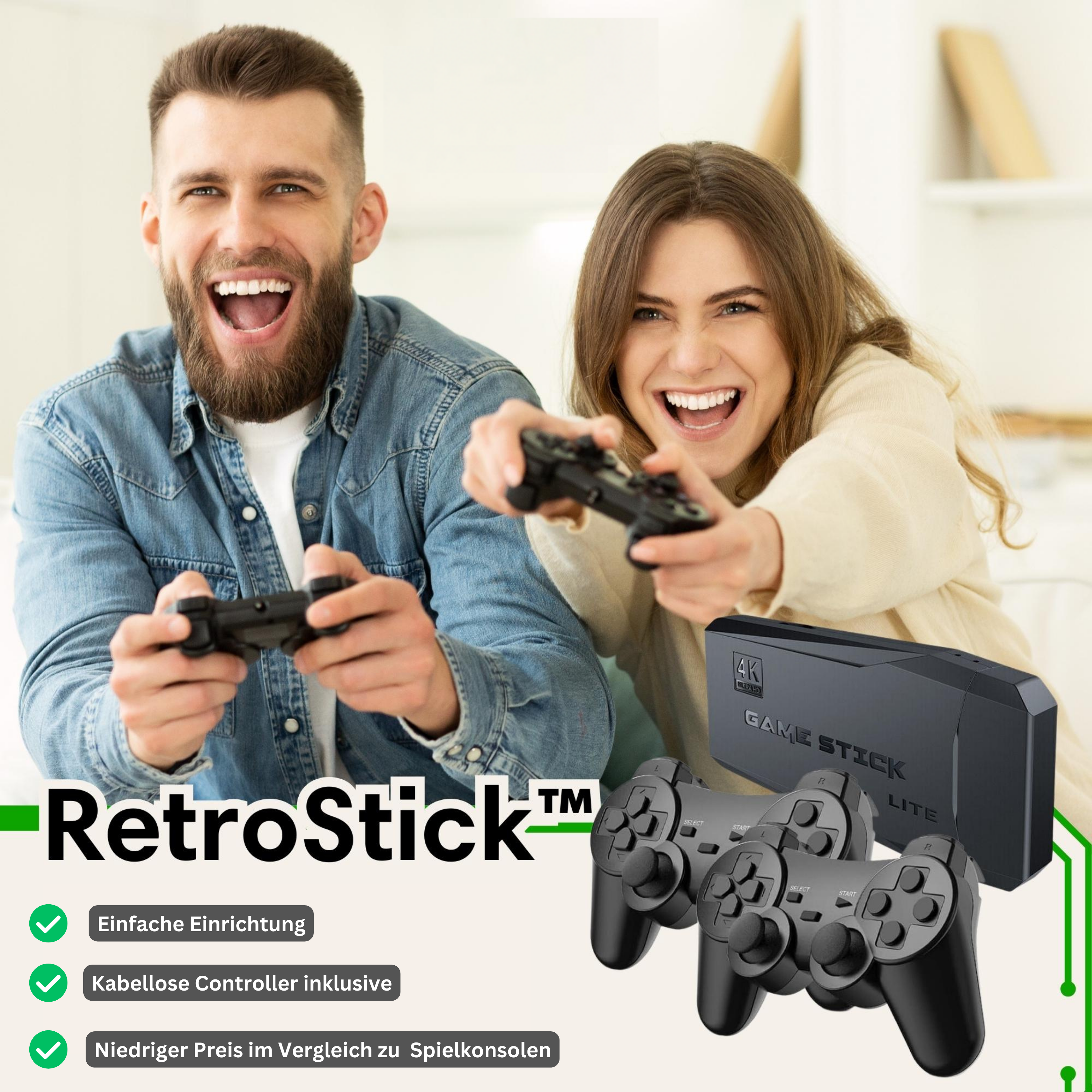 VILEKO Retro Stick Videospiel