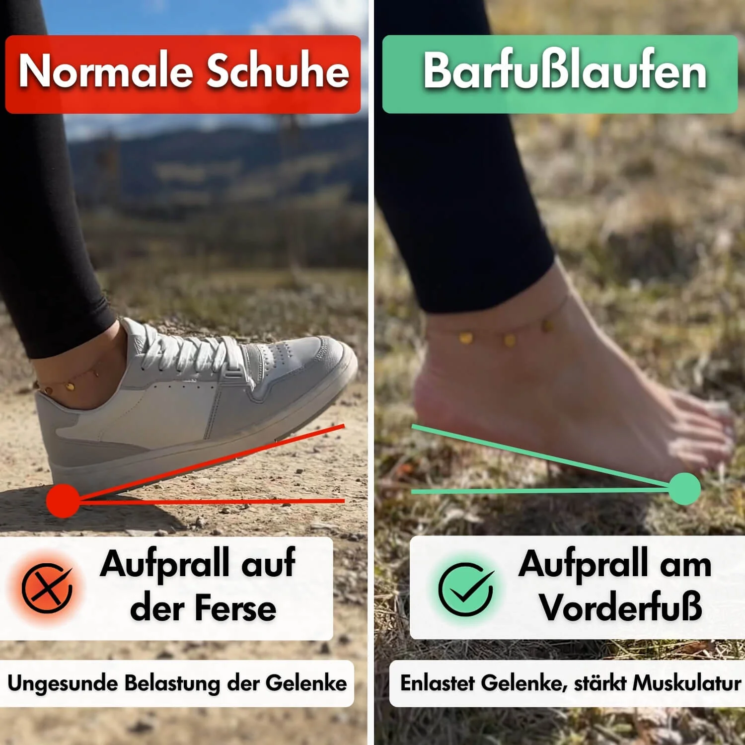 VILEKO Bequeme Barfußschuhe