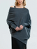 VILEKO Asymmetrisch Drapierter Pullover