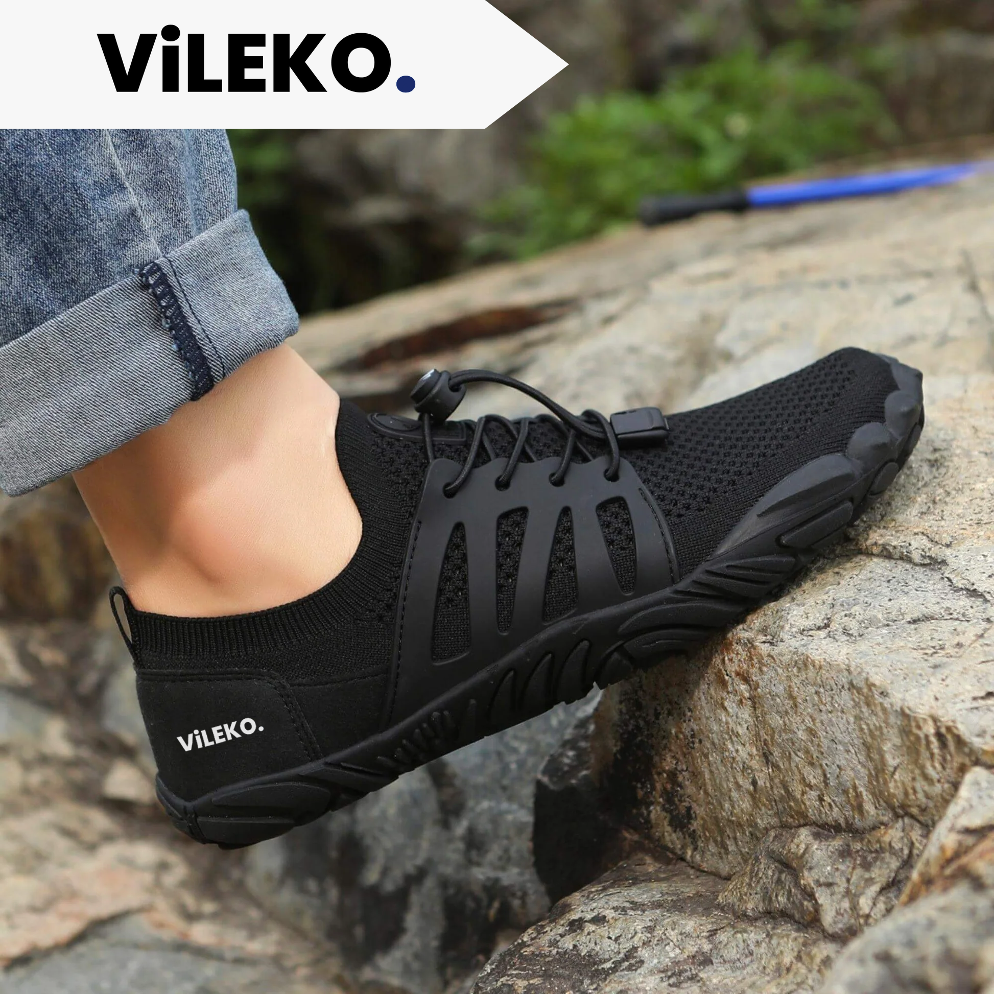 VILEKO Bequeme Barfußschuhe