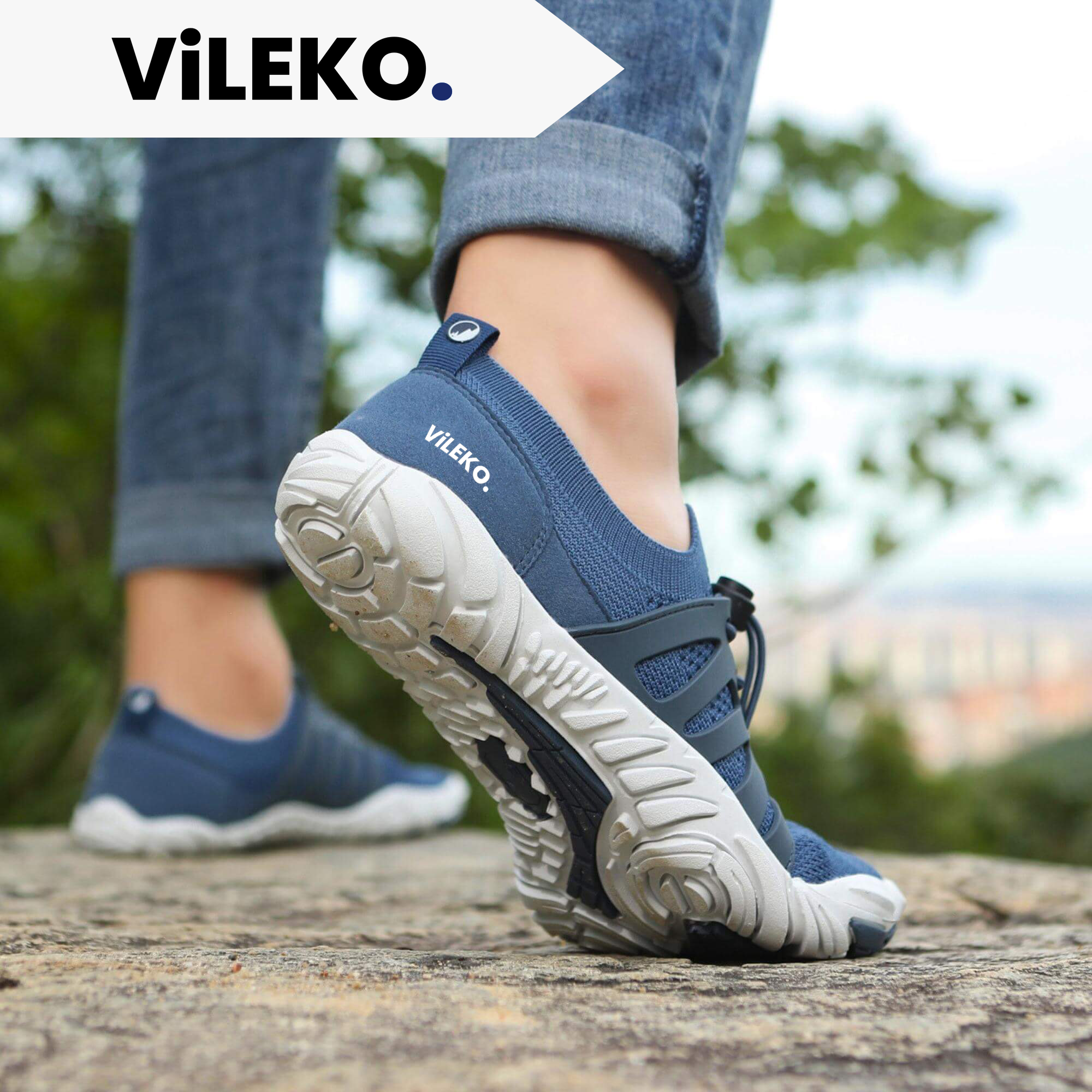 VILEKO Bequeme Barfußschuhe