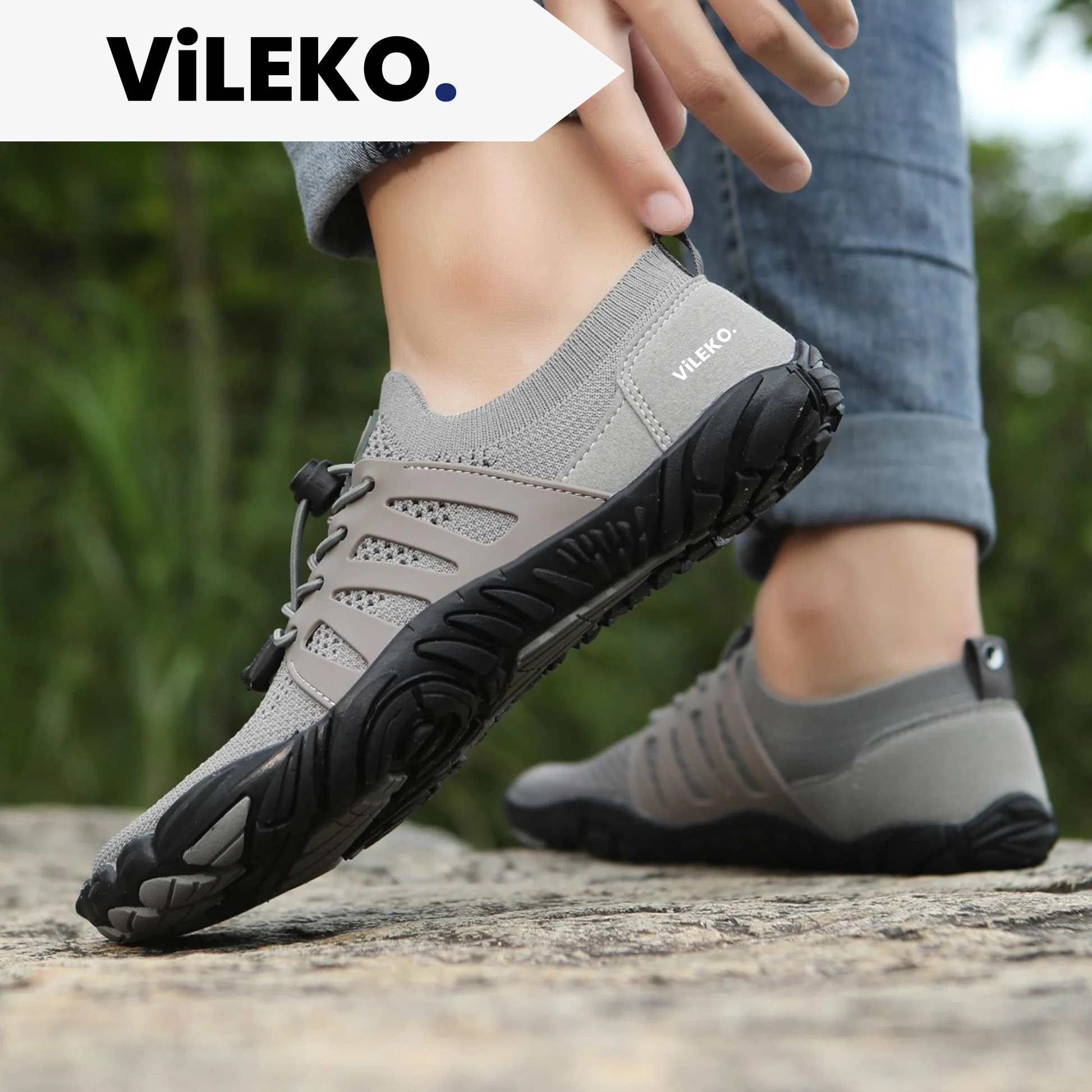 VILEKO Bequeme Barfußschuhe