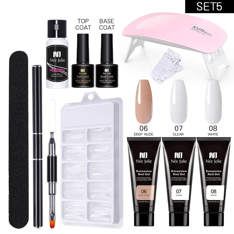 VILEKO Polygel Nagel Starter Kit