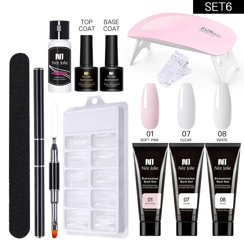 VILEKO Polygel Nagel Starter Kit