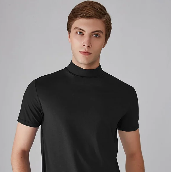 VILEKO Mock Fitted T-Shirt