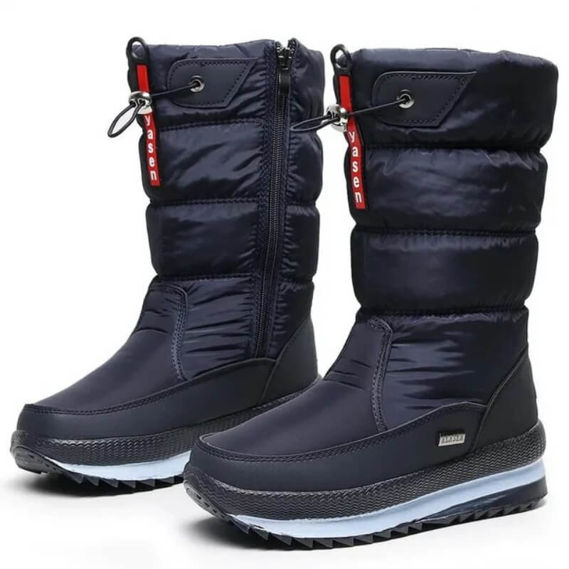 VILEKO Hohe Wasserdichte Winterstiefel