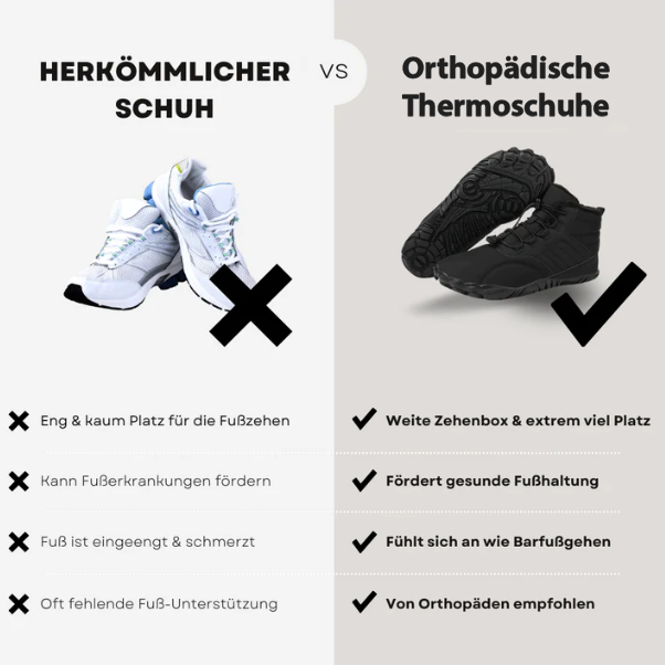 VILEKO Orthopädische Thermoschuhe