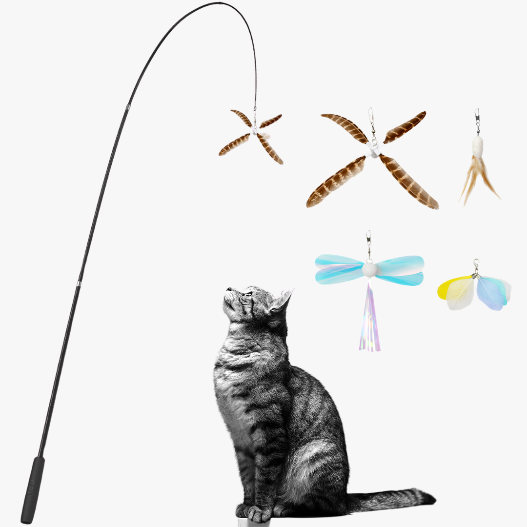 VILEKO Katze Stick Spielzeug