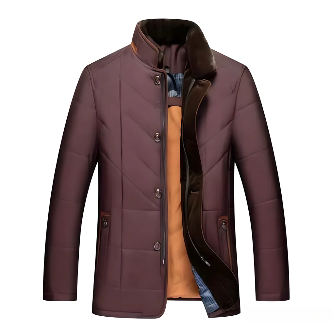 VILEKO Exklusive Elegante Winterjacke