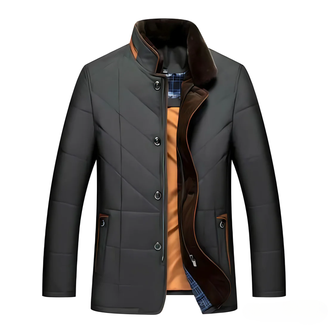 VILEKO Exklusive Elegante Winterjacke