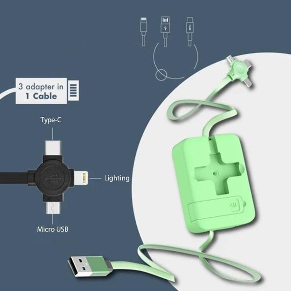 VILEKO 3 in 1 USB Ladekabel