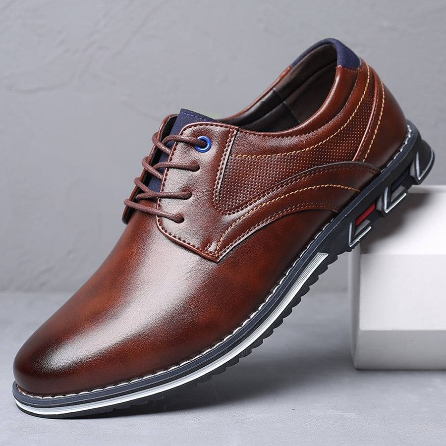 VILEKO Orthopädischer Oxford Kleiderschuh