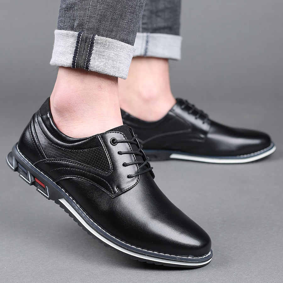 VILEKO Orthopädischer Oxford Kleiderschuh