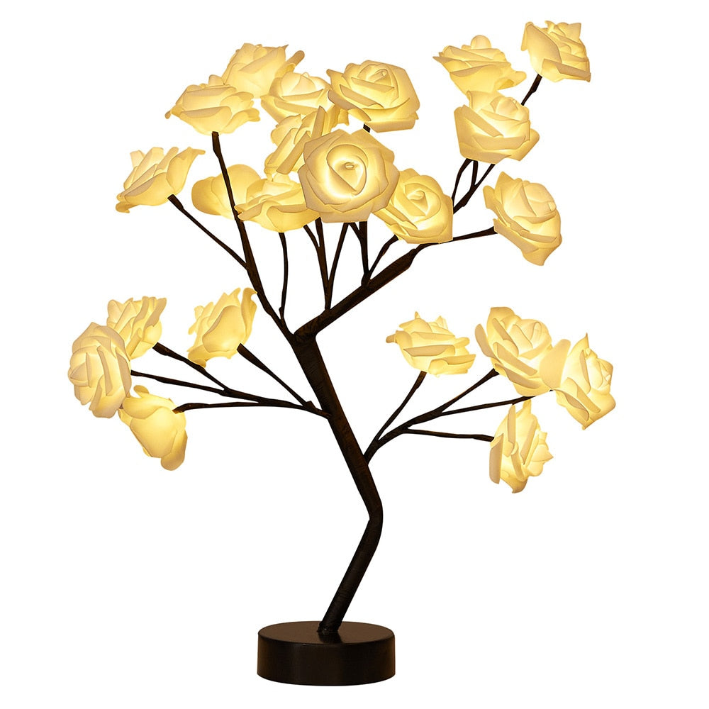 VILEKO Love Rose Tree Lampe