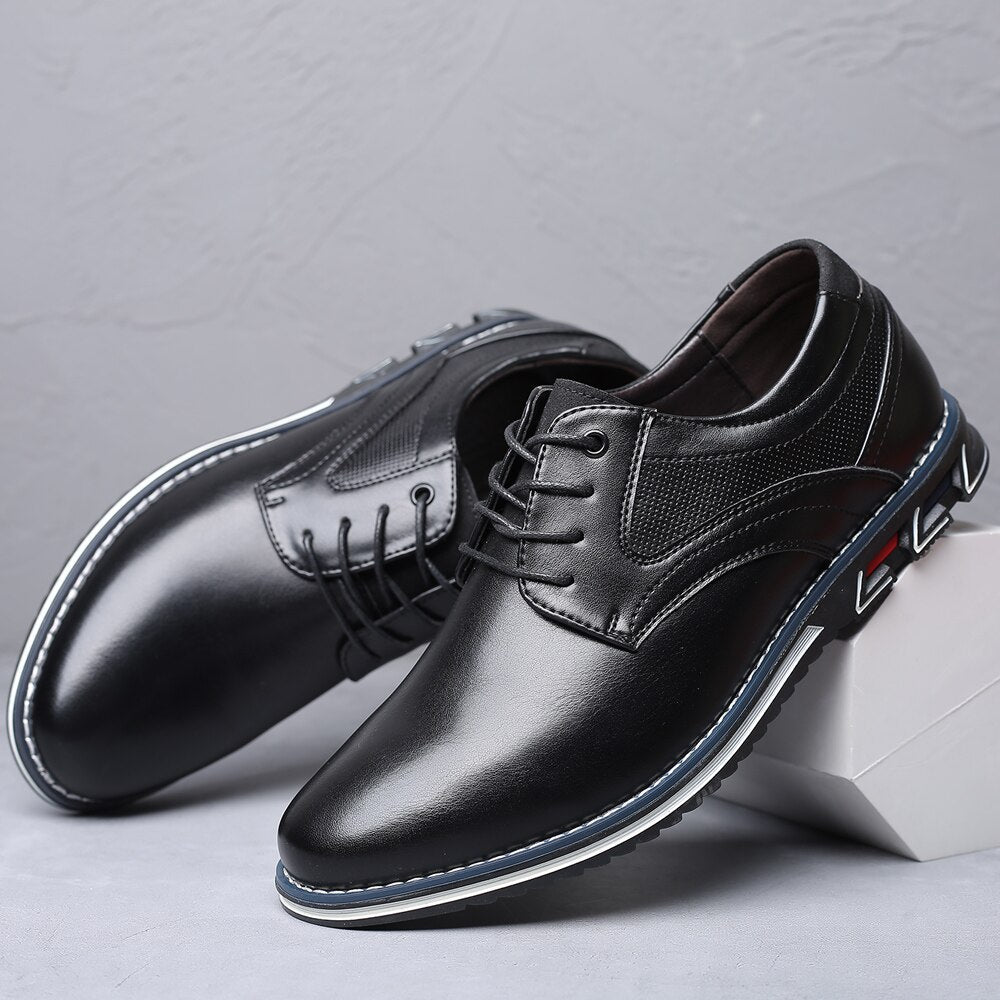 VILEKO Orthopädischer Oxford Kleiderschuh