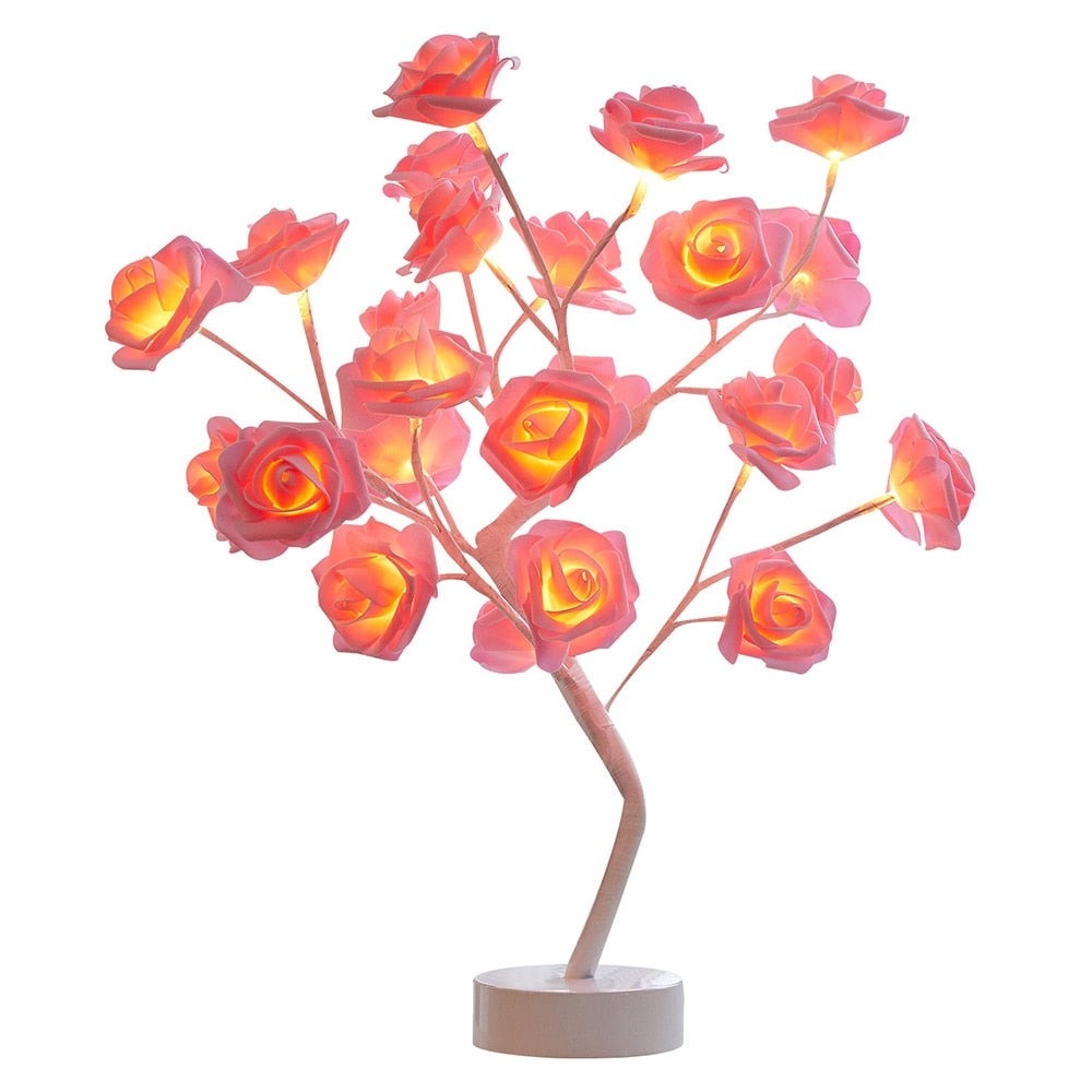 VILEKO Love Rose Tree Lampe