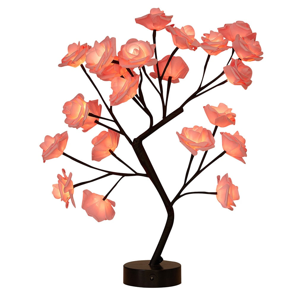 VILEKO Love Rose Tree Lampe