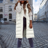 VILEKO Bequeme lange Puff Jacke