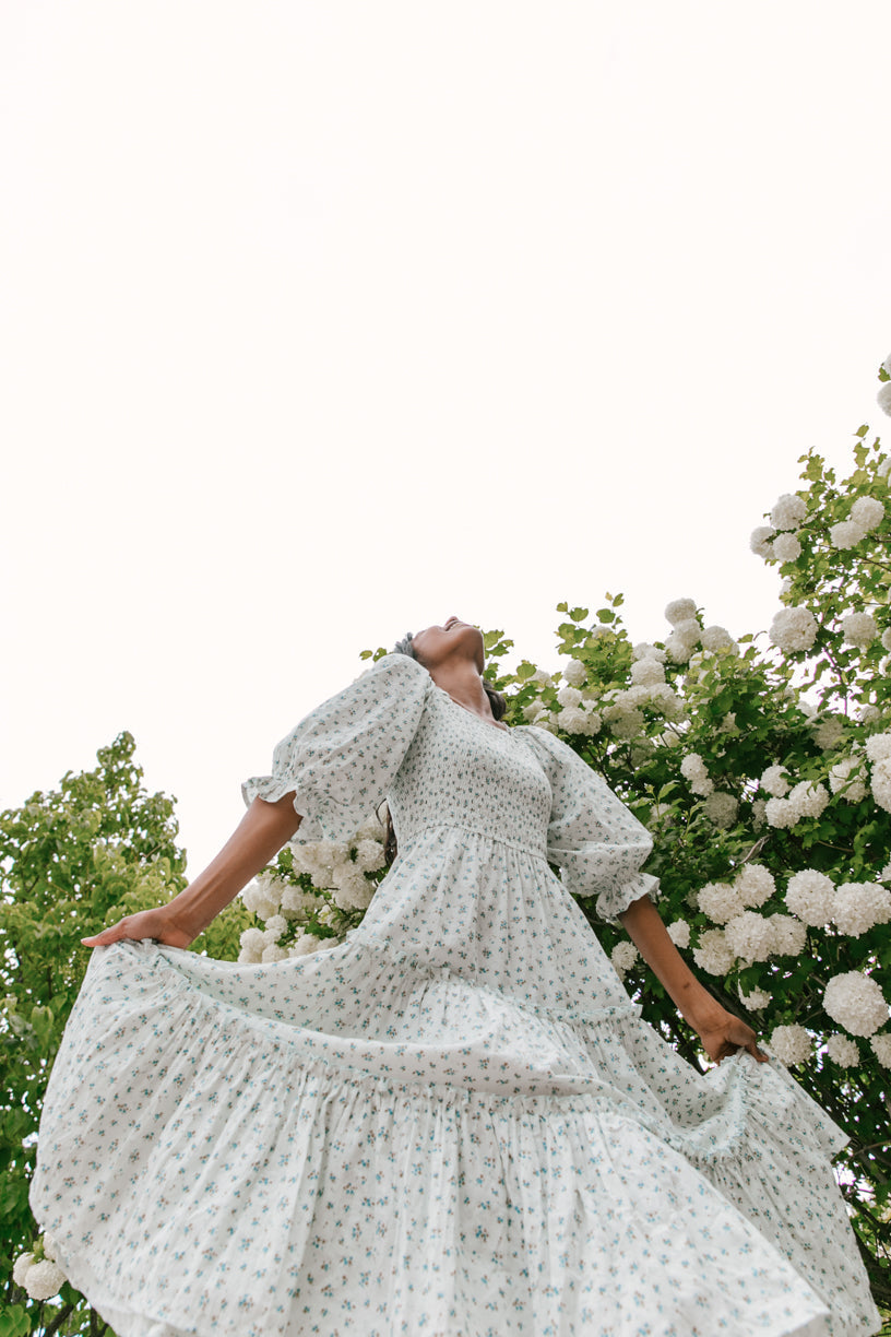 VILEKO Geblümtes Sommerkleid