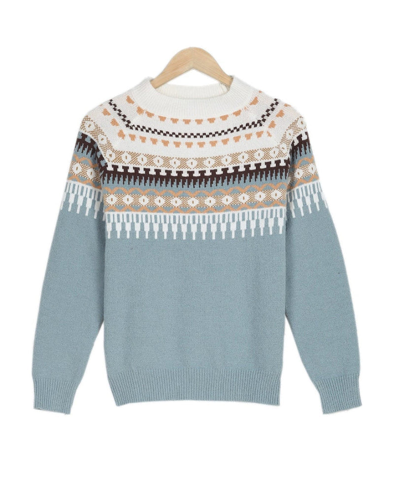 VILEKO Wolle Warmer Pullover