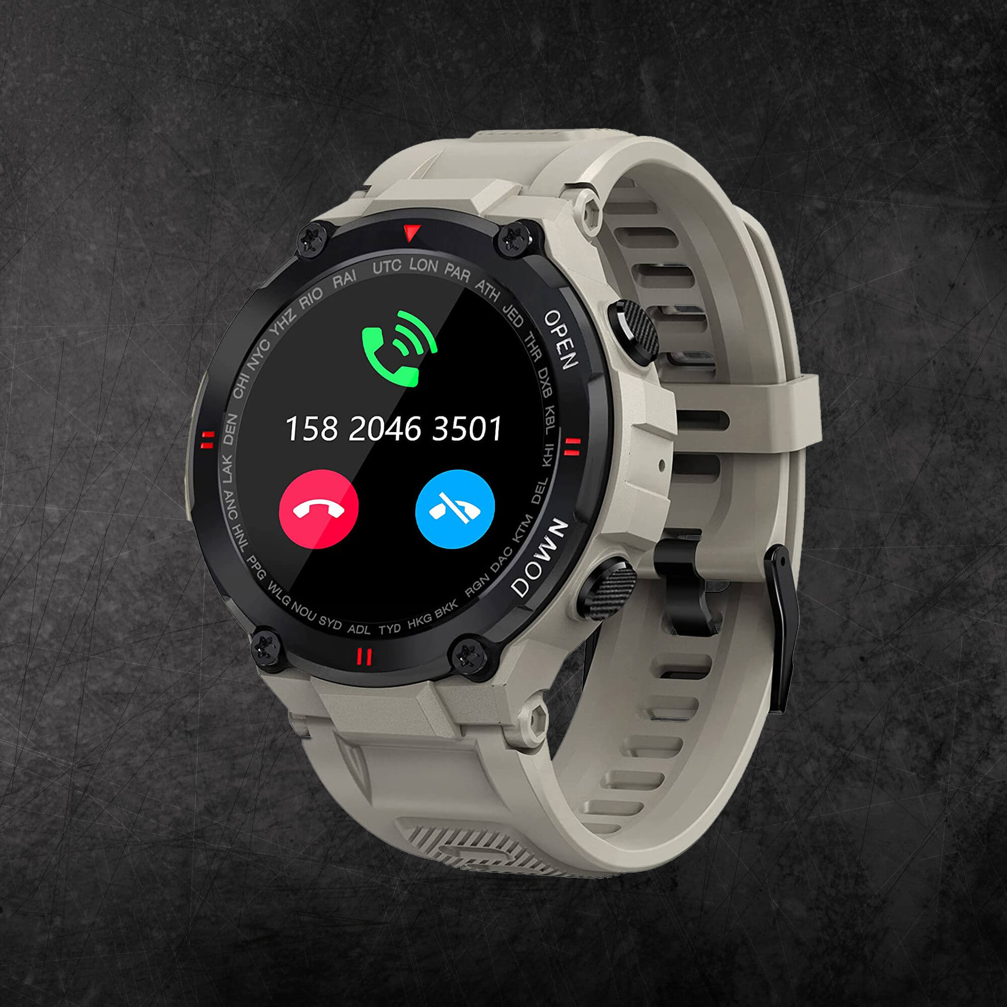 VILEKO Langlebige Smartwatch