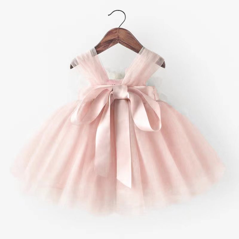 VILEKO Baby Mädchen Blumenkleid